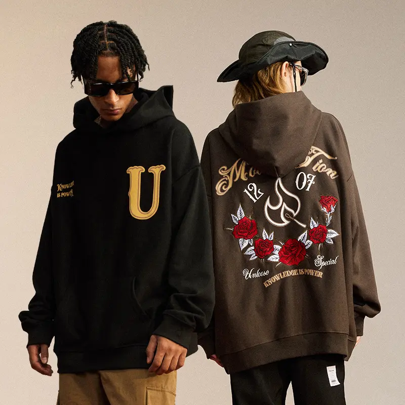 Embroidered Hoodies Supplier1