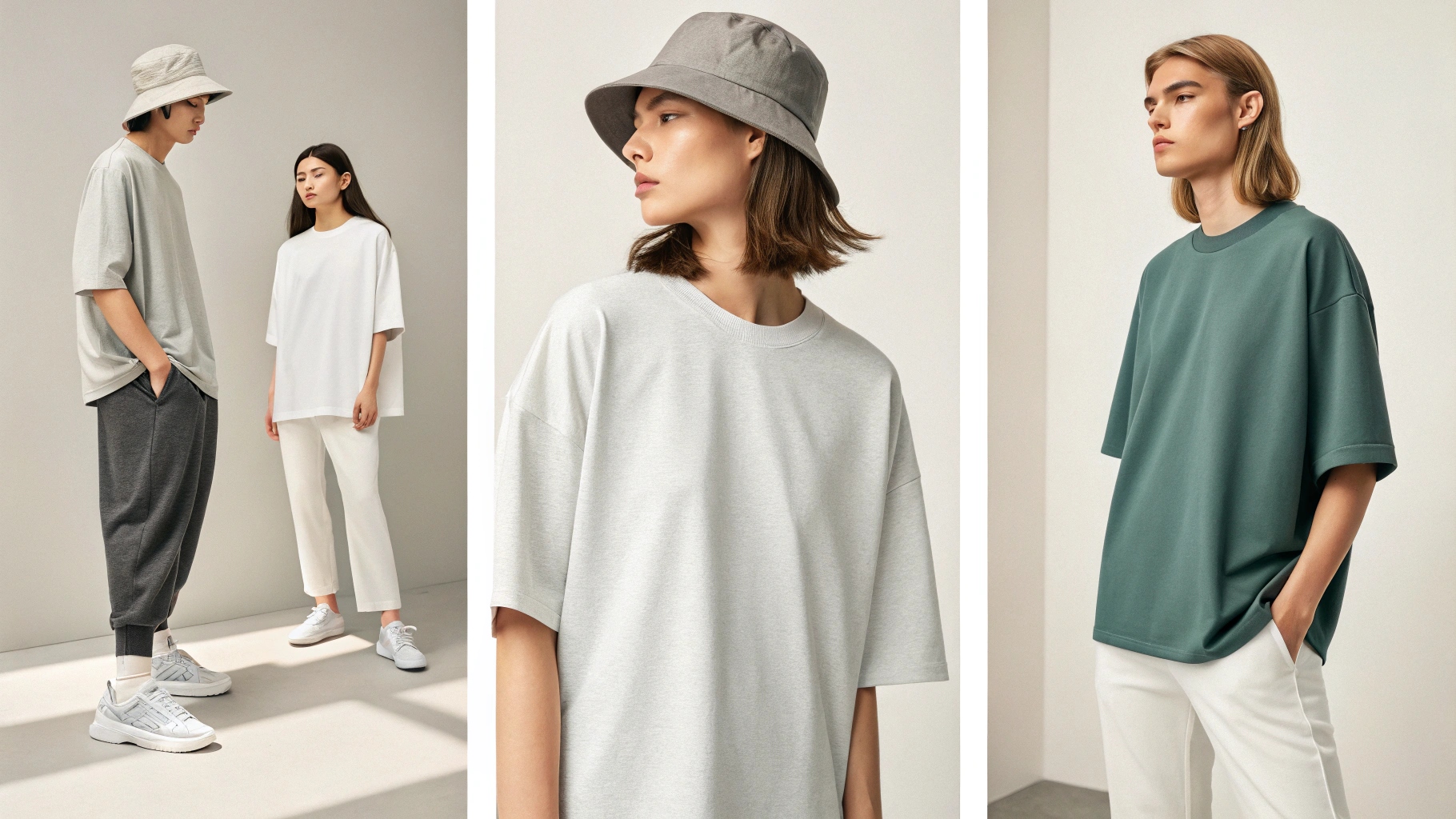 a-collection-of-unisex-loose-fit-t-shirts-displaye