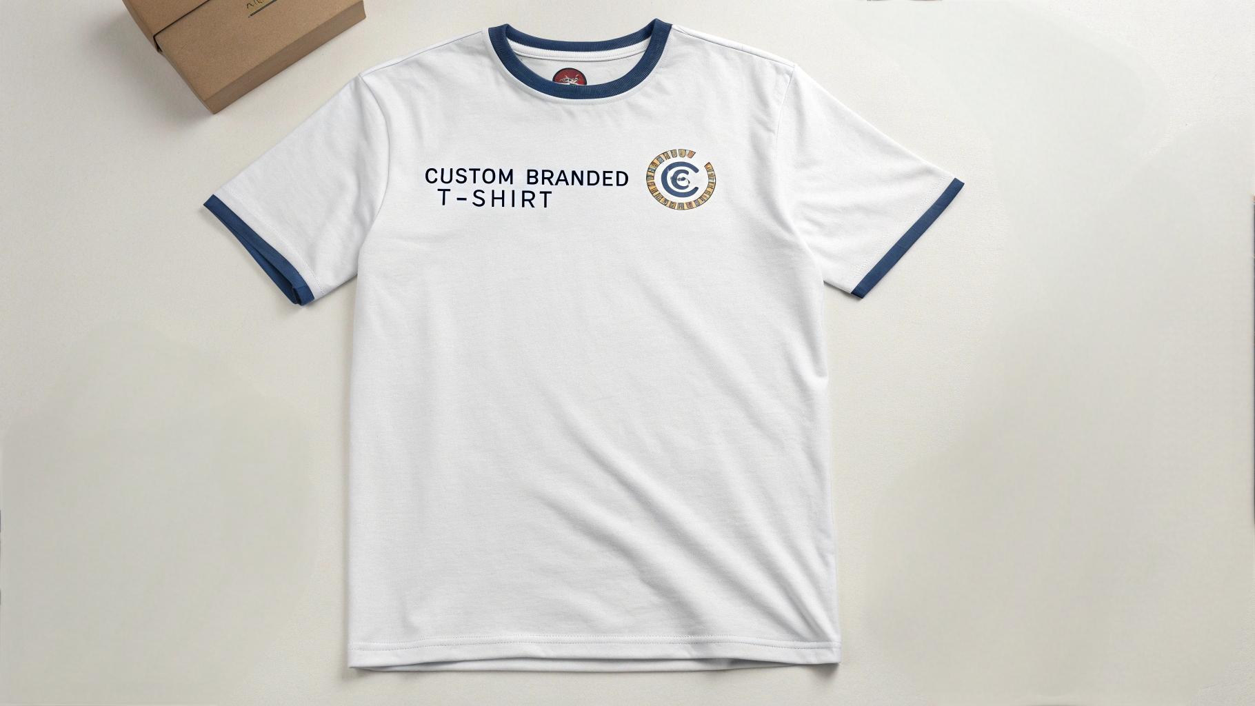 a-custom-branded-t-shirt-displayed-on-a-flat-lay--