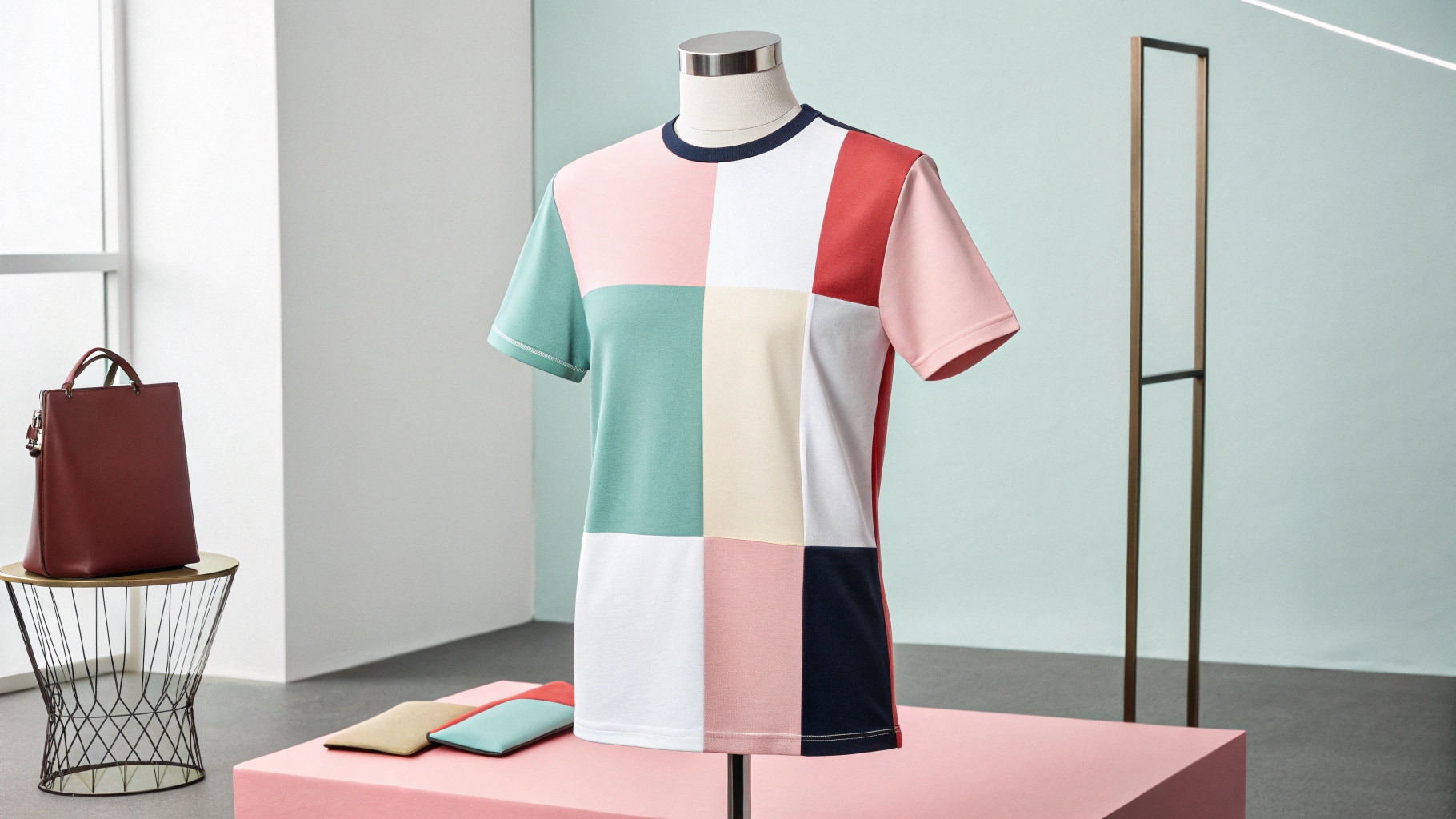 a-custom-colorblock-t-shirt-on-a-mannequin--featur