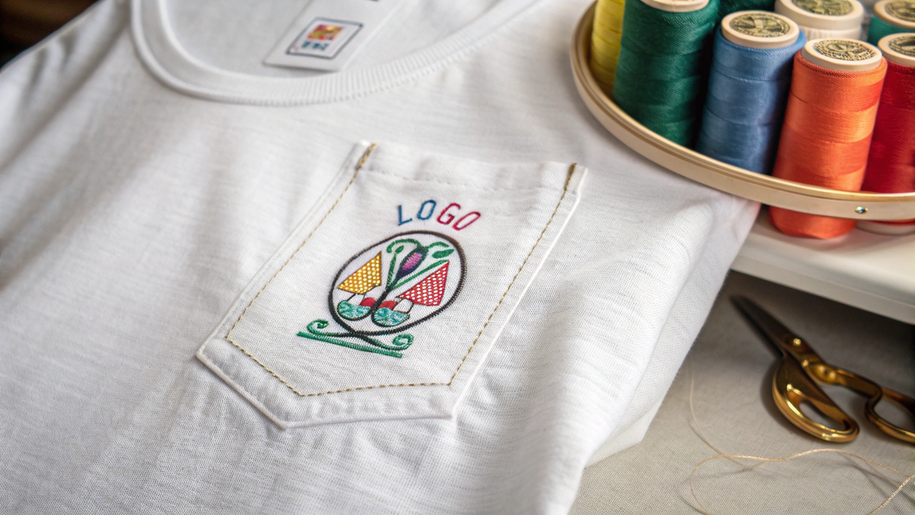 close-up-of-a-white-cotton-t-shirt-featuring-custo