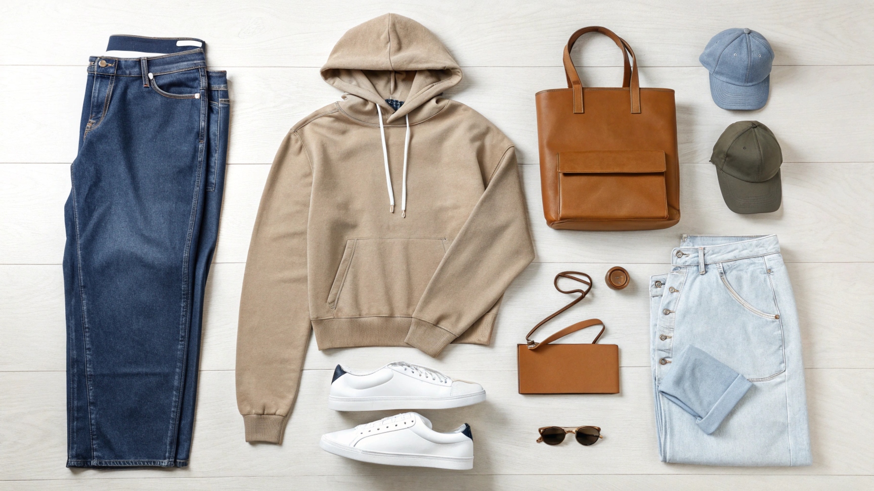 Streetwear Styling Tips Flat Lay