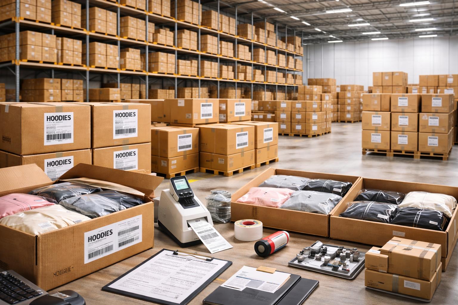 Hoodie Warehousing & Logistics Coordination