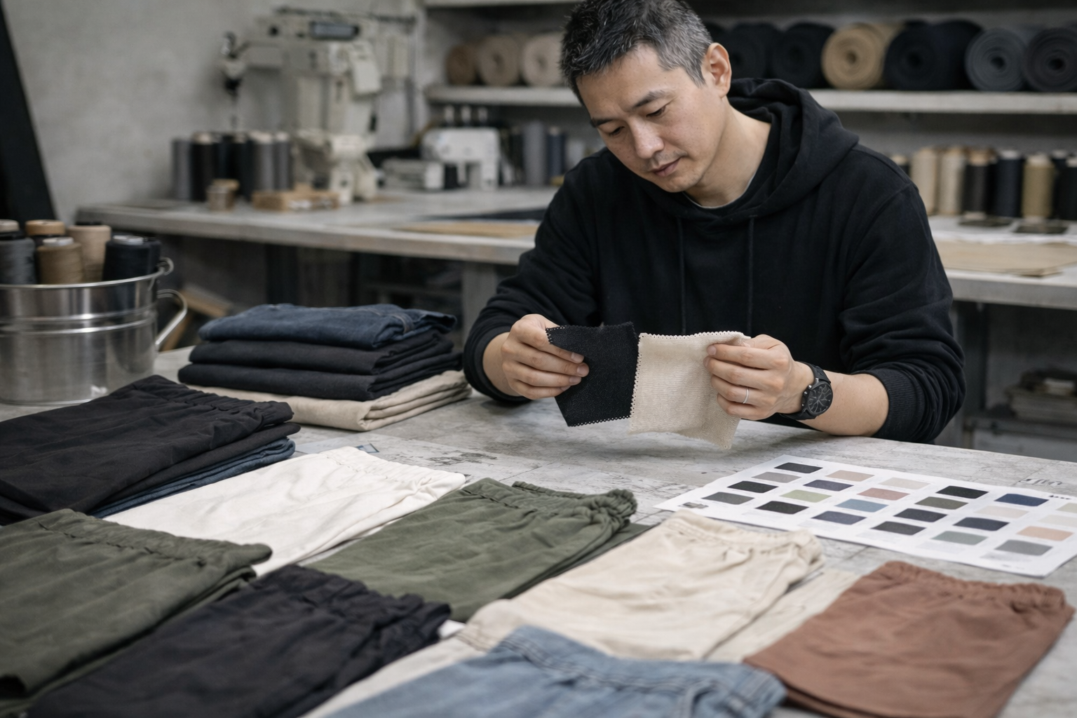 Fabric Selection & Lightweight Construction