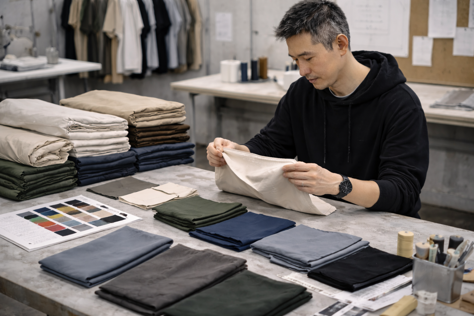 Fabric Selection & Hand Feel