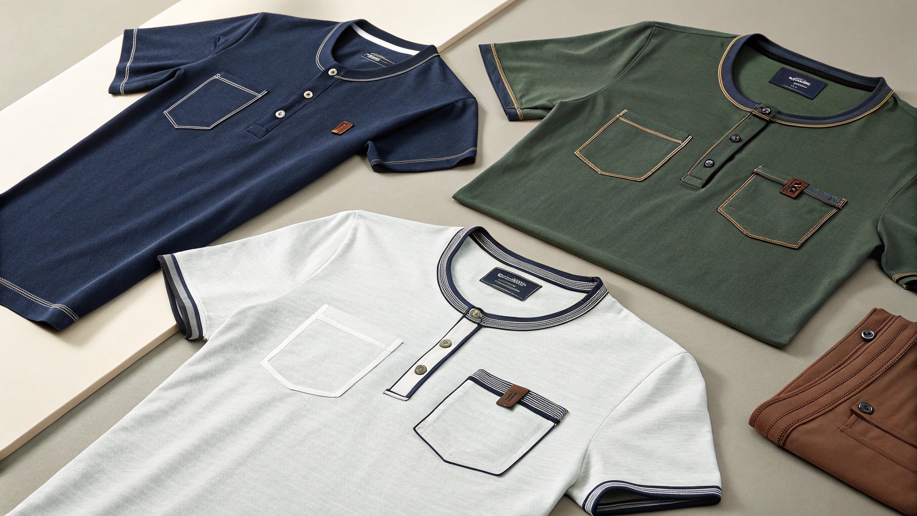 multiple-custom-t-shirts-displayed-flat-lay--each-
