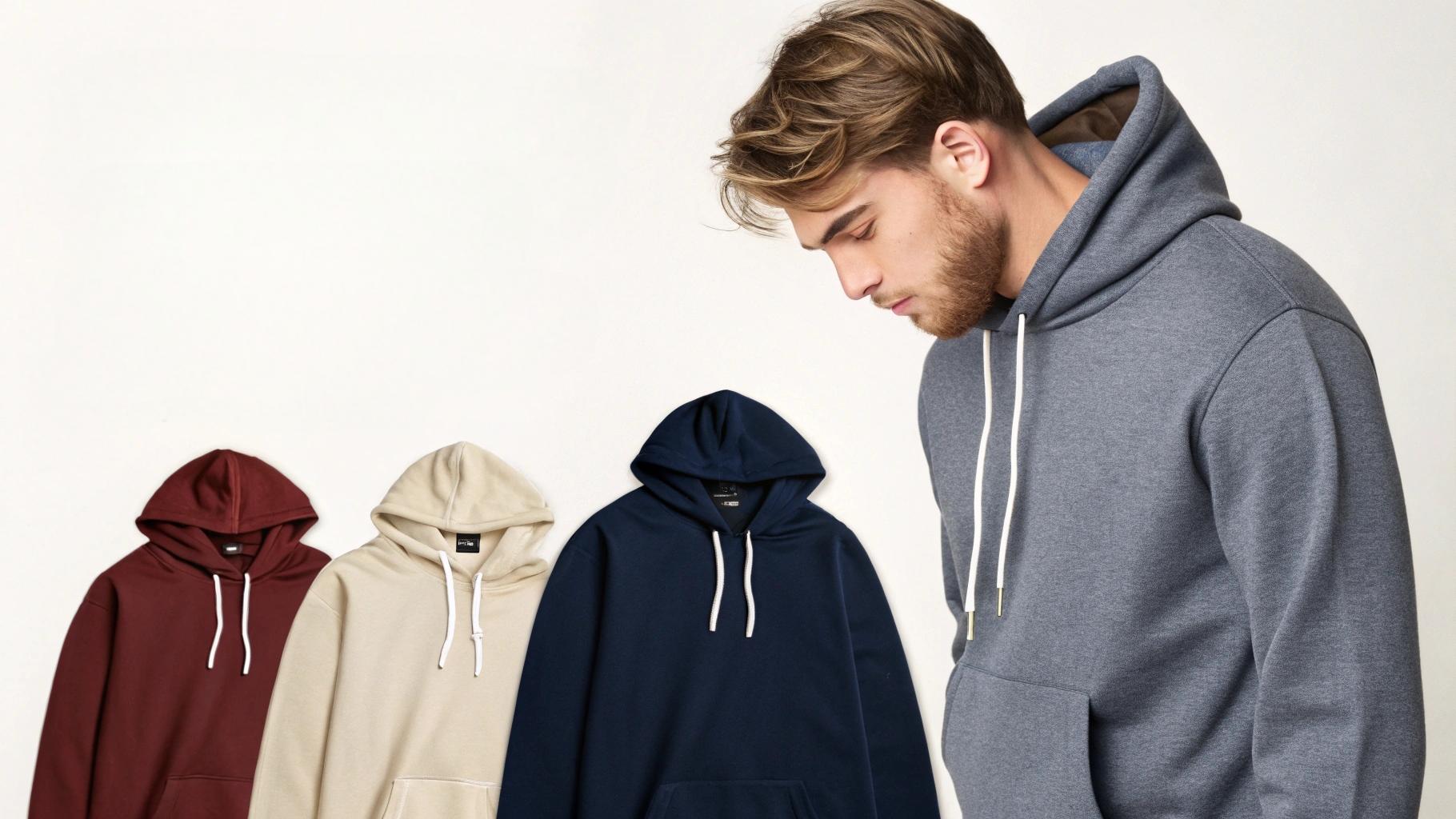 A variety of Zipy hoodies featuring cotton, polyester, and fleece blends in trendy streetwear designs. Showcasing casual, everyday looks with a focus on affordability, durability after washing, and comparing quality to higher-end brands with exclusive materials.